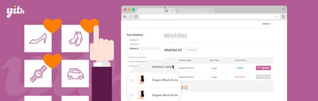 YITH WooCommerce Wishlist - one of the best woocommerce plugins